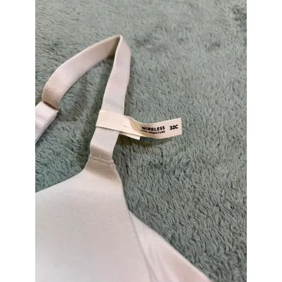 Aerie Sunnie Wireless Bra Nude Beige 32C NWT - Picture 4 of 6